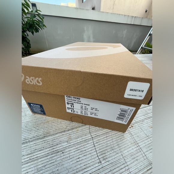 Asics gel 1130 vanilla sage size 11 mens - Picture 10 of 10